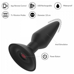 Vibrador a distancia Anal 