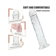 CONSOLADOR TRANSPARENTE 21.5 X 6.2 CM - tienda online