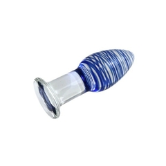 Plug anal de vidrio