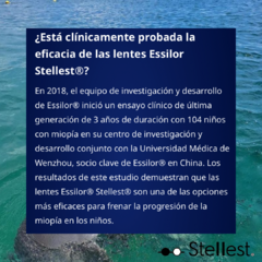 STELLEST PARA CONTROL DE LA MIOPIA - GAFAS MINCA