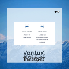 PROGRESIVO VARILUX PHYSIO 3.0 CON TRANSITION Y CRIZAL SAPPHIRE HR - GAFAS MINCA
