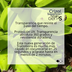 TRANSITIONS GEN S CON CRIZAL SAPPHIRE HR - tienda online
