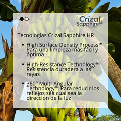 CRIZAL SAPPHIRE HR TALLADO - comprar online
