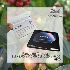 CRIZAL PREVENCIA CON TRANSITIONS GEN S - GAFAS MINCA