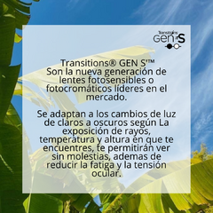 TRANSITIONS GEN S POLY CON AR CLARITY - tienda online