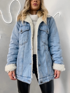 JAQUETA JEANS FORRADA - comprar online