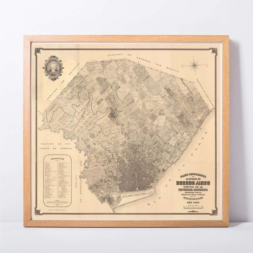 Ciudad de Buenos Aires año 1895