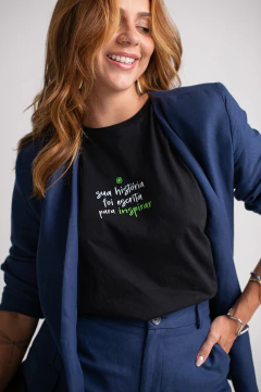 Camiseta Sua História - comprar online