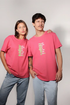 Camiseta Respire na internet