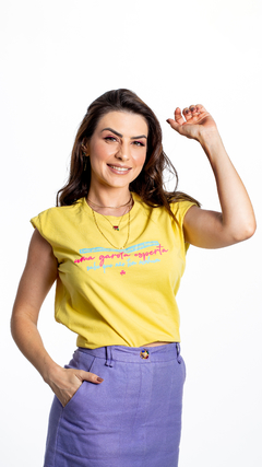 Camiseta | Garota esperta na internet