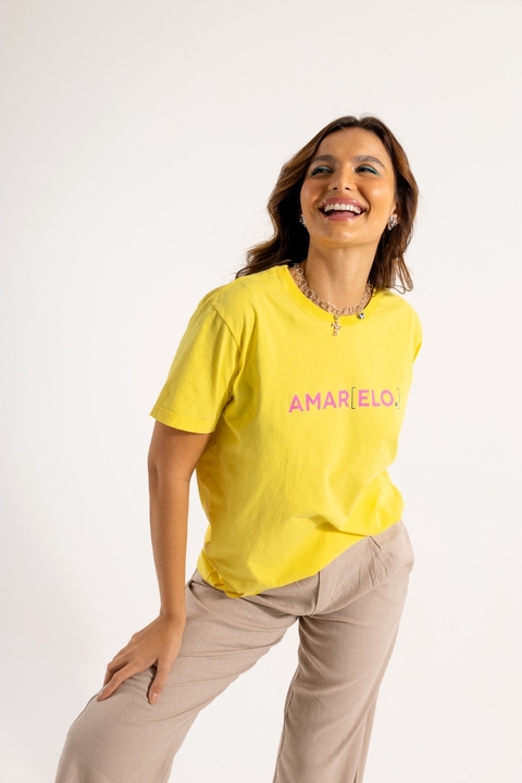 Camiseta Amarelo