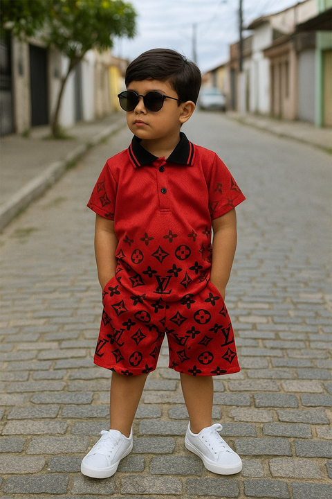 • Conjunto polo Lv - comprar online