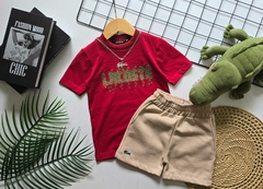 • Conjunto Lala Infantil camiseta + Bermuda na internet