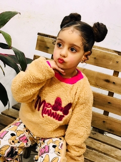 • conjunto minnie peluciado