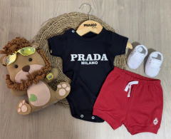 • Conjunto prada BODY + BERMUDA (unissex) - Pililico Kids