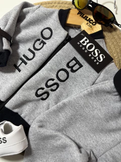 • Conjunto moletom Boss zíper - Pililico Kids