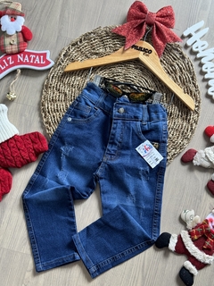 • Calça jeans rasgadinha (jeans claro) - comprar online