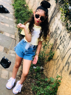 • Conjunto princesa BLUSINHA + SHORTS
