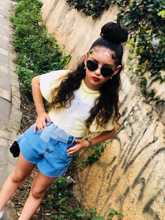 • Conjunto princesa BLUSINHA + SHORTS - Pililico Kids