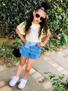• Conjunto princesa BLUSINHA + SHORTS - loja online