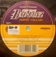 Various – West Coast Bad Boyz - Poppin' Collars - Promo Only Djs