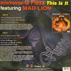 Mixmaster G-Flexx Featuring Mad Lion – This Is It - comprar online