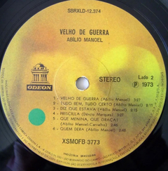 Abílio Manoel ‎– Velho de Guerra - Promo Only Djs