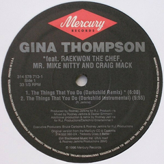 Gina Thompson Featuring Raekwon The Chef, Mr. Mike Nitty And Craig Mack – The Things That You Do (Darkchild Remix) na internet