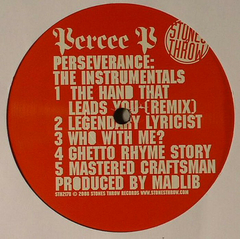 Percee P ‎– Perseverance: The Instrumentals