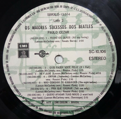 Paulo Cezar ‎– Os Maiores Sucessos Dos Beatles - Promo Only Djs