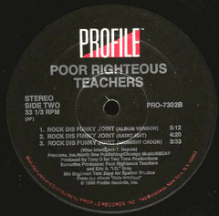 Poor Righteous Teachers – Rock Dis Funky Joint - comprar online
