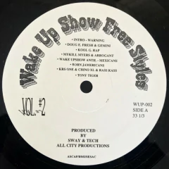 Sway & King Tech – Wake Up Show Freestyles Vol. 2 - comprar online