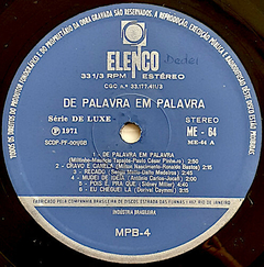 MPB4 – De Palavra Em Palavra na internet