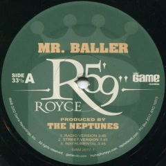 Royce Da 5'9" – Mr. Baller / My Friend - Promo Only Djs