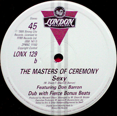 The Masters Of Ceremony – Sexy - Promo Only Djs