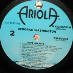 Deborah Washington – Love Awaits - Promo Only Djs