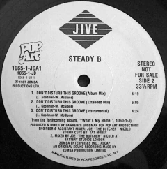 Steady B – What's My Name / Don't Disturb This Groove na internet
