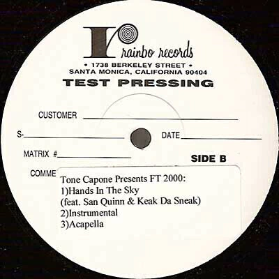 Tone Capone – Tone Capone Presents FT 2000