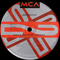 Jody Watley – When A Man Loves A Woman - Promo Only Djs