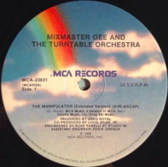 Mixmaster Gee And The Turntable Orchestra – The Manipulator na internet