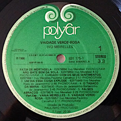 Ivo Meirelles – Vaidade Verde-Rosa na internet