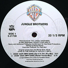 Jungle Brothers – Doin' Our Own Dang na internet