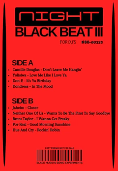 Various - Night Black Beat Vol. III - Promo Only Djs