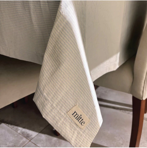 Mantel Mil Rayas Celeste - comprar online