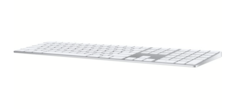 Apple Magic Wireless Keyboard with Numeric Keypad (Silver)