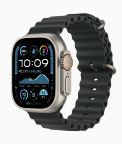 Apple Watch Ultra 2 Titanium Case with Ocean Band (2024) - comprar online