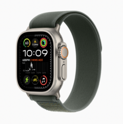 Apple Watch Ultra 2 Titanium Case with Trail Loop (2024) na internet