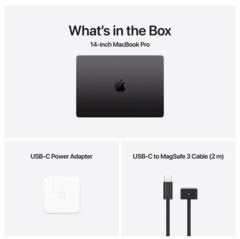 Macbook Pro 14.2' Apple M4 Pro Max Chip with 16-Core CPU and 40-Core GPU 1TB Storage 48gb ram - loja online