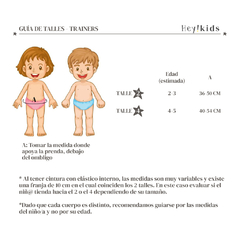 Trainer Nube Rosa (pack x 2) - Hey!Kids