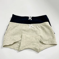 Culotte CRUDO MELANGE/AZUL Pre-Teen (pack x 2) - comprar online